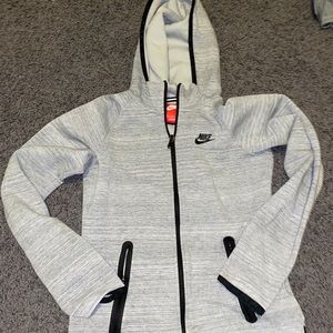 Grey Nike zip up